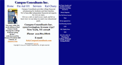 Desktop Screenshot of campusconsultants.com